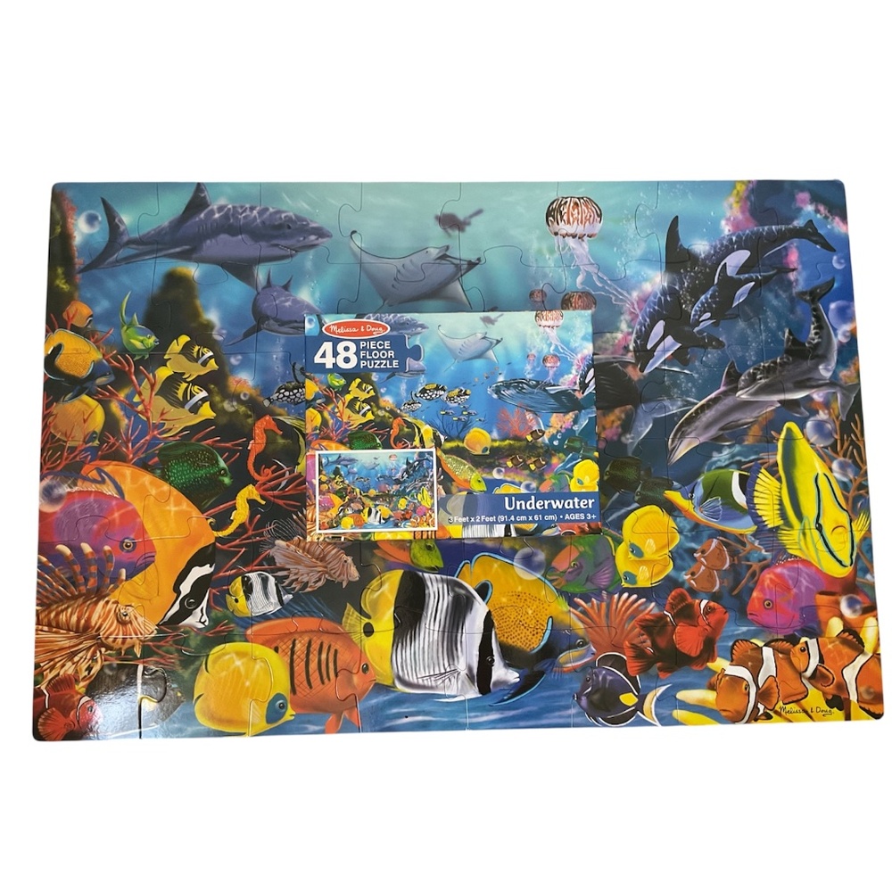 Melissa & Doug 48 puzzle Underwater (92.4 cm x 61 cm)